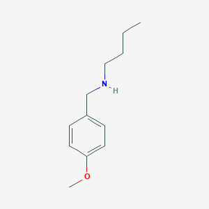 B135351 N-(4-Methoxybenzyl)butan-1-amine CAS No. 3910-58-5