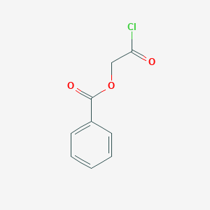 molecular formula C9H7ClO3 B1353517 乙酰氯，（苯甲酰氧基）- CAS No. 54150-57-1