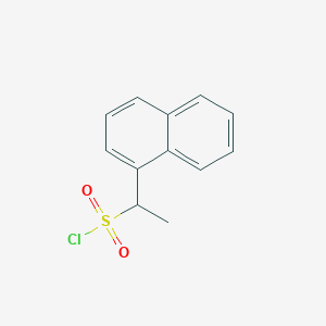 1-(Naphthalen-1-yl)ethane-1-sulfonyl chloride