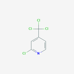 molecular formula C6H3Cl4N B1353518 2-氯-4-(三氯甲基)吡啶 CAS No. 52413-82-8