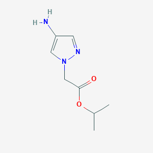 Isopropyl 2-(4-amino-1h-pyrazol-1-yl)acetate