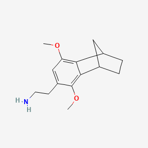 2-(5,8-Dimethoxy-1,2,3,4-tetrahydro-1,4-methanonaphthalen-6-yl)ethan-1-amine