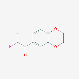 1-(2,3-Dihydro-benzo[1,4]dioxin-6-yl)-2,2-difluoro-ethanone