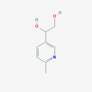 1-(6-Methylpyridin-3-yl)-1,2-ethanediol