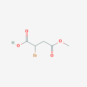 2-Bromo-4-methoxy-4-oxobutanoic acid