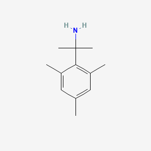 molecular formula C12H19N B13535598 2-(2,4,6-Trimethylphenyl)propan-2-amine CAS No. 30568-43-5