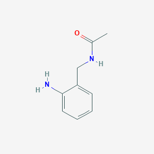 molecular formula C9H12N2O B13535729 n-(2-Aminobenzyl)acetamide 