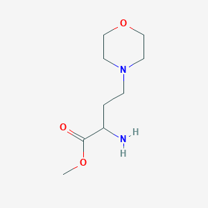 Methyl 2-amino-4-morpholinobutanoate