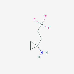 1-(3,3,3-Trifluoropropyl)cyclopropan-1-amine