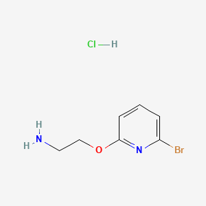 2-[(6-Bromopyridin-2-yl)oxy]ethan-1-aminehydrochloride