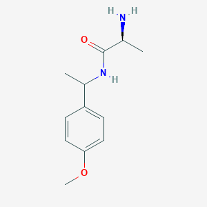 (2s)-2-Amino-N-(1-(4-methoxyphenyl)ethyl)propanamide