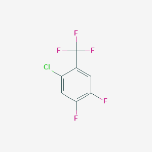molecular formula C7H2ClF5 B1353590 2-氯-4,5-二氟苯三氟化物 CAS No. 112290-03-6