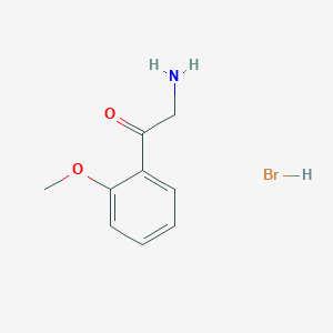 2-Amino-1-(2-methoxyphenyl)ethan-1-one hydrobromide