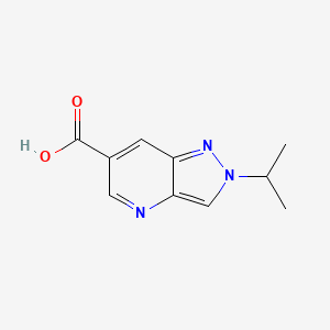 2-(propan-2-yl)-2H-pyrazolo[4,3-b]pyridine-6-carboxylicacid