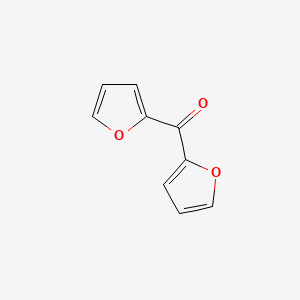 molecular formula C9H6O3 B1353603 二(呋喃-2-基)甲酮 CAS No. 17920-86-4