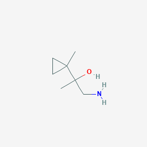 1-Amino-2-(1-methylcyclopropyl)propan-2-ol