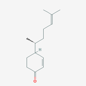 molecular formula C14H22O B1353625 4-[(R)-1,5-Dimethyl-4-hexenyl]-2-cyclohexene-1-one 