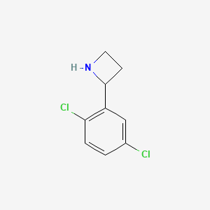 2-(2,5-Dichlorophenyl)azetidine