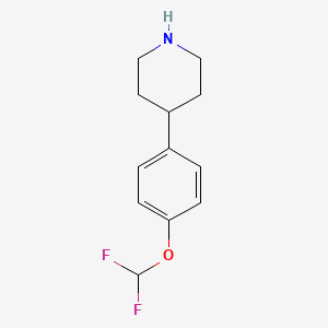 4-(4-(Difluoromethoxy)phenyl)piperidine