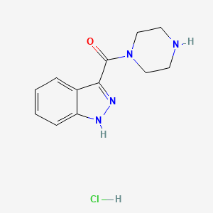 3-(piperazine-1-carbonyl)-1H-indazolehydrochloride