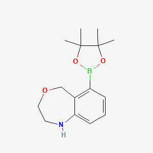 6-(Tetramethyl-1,3,2-dioxaborolan-2-yl)-1,2,3,5-tetrahydro-4,1-benzoxazepine