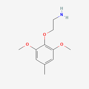 2-(2,6-Dimethoxy-4-methylphenoxy)ethan-1-amine