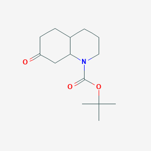 tert-Butyl 7-oxo-octahydroquinoline-1(2H)-carboxylate