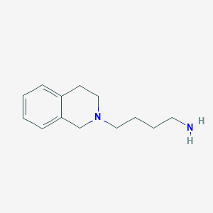 B1353661 2(1H)-Isoquinolinebutanamine, 3,4-dihydro- CAS No. 174643-96-0