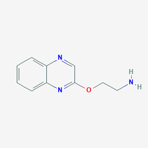 2-(Quinoxalin-2-yloxy)ethan-1-amine