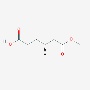 (4R)-6-methoxy-4-methyl-6-oxohexanoicacid