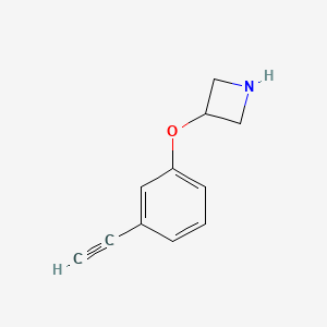 3-(3-Ethynylphenoxy)azetidine