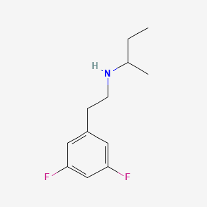 n-(3,5-Difluorophenethyl)butan-2-amine