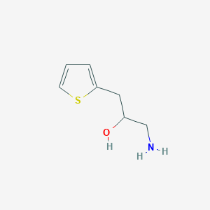 1-Amino-3-(thiophen-2-yl)propan-2-ol