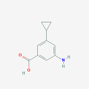 3-Amino-5-cyclopropylbenzoic acid