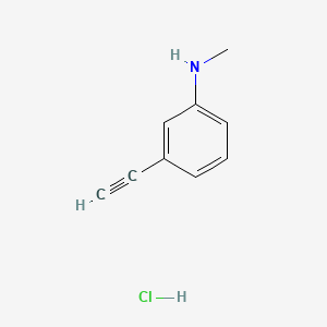 3-ethynyl-N-methylaniline hydrochloride