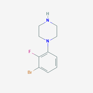 1-(3-Bromo-2-fluorophenyl)piperazine