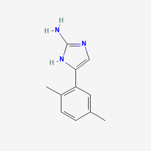 5-(2,5-dimethylphenyl)-1H-imidazol-2-amine