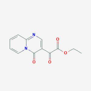 Ethyl 2-oxo-2-(4-oxo-4H-pyrido[1,2-a]pyrimidin-3-yl)acetate