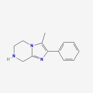 3-Methyl-2-phenyl-5,6,7,8-tetrahydroimidazo[1,2-a]pyrazine