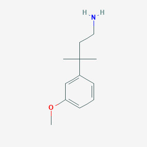 3-(3-methoxyphenyl)-3-methylbutan-1-amine