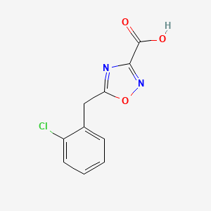 5-(2-Chlorobenzyl)-1,2,4-oxadiazole-3-carboxylic acid