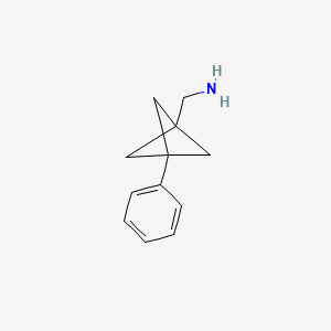 (3-Phenylbicyclo[1.1.1]pentan-1-yl)methanamine