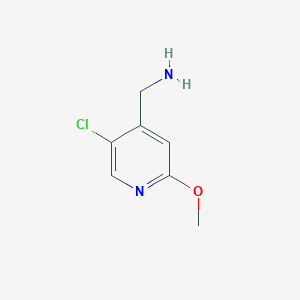 (5-Chloro-2-methoxypyridin-4-YL)methanamine