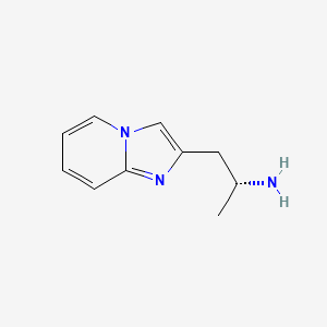 (R)-1-(Imidazo[1,2-a]pyridin-2-yl)propan-2-amine