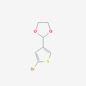 2-(5-Bromothiophen-3-yl)-1,3-dioxolane