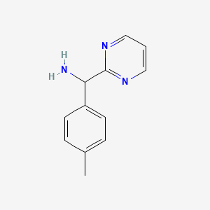 Pyrimidin-2-yl(p-tolyl)methanamine