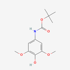 tert-butylN-(4-hydroxy-3,5-dimethoxyphenyl)carbamate