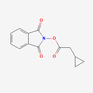 (1,3-dioxoisoindol-2-yl) 2-cyclopropylacetate