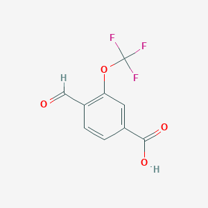 4-Formyl-3-(trifluoromethoxy)benzoic acid