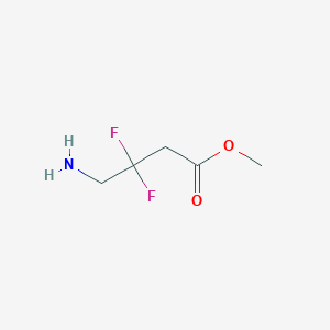 Methyl 4-amino-3,3-difluorobutanoate